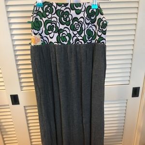 Machine Machine strapless long dress